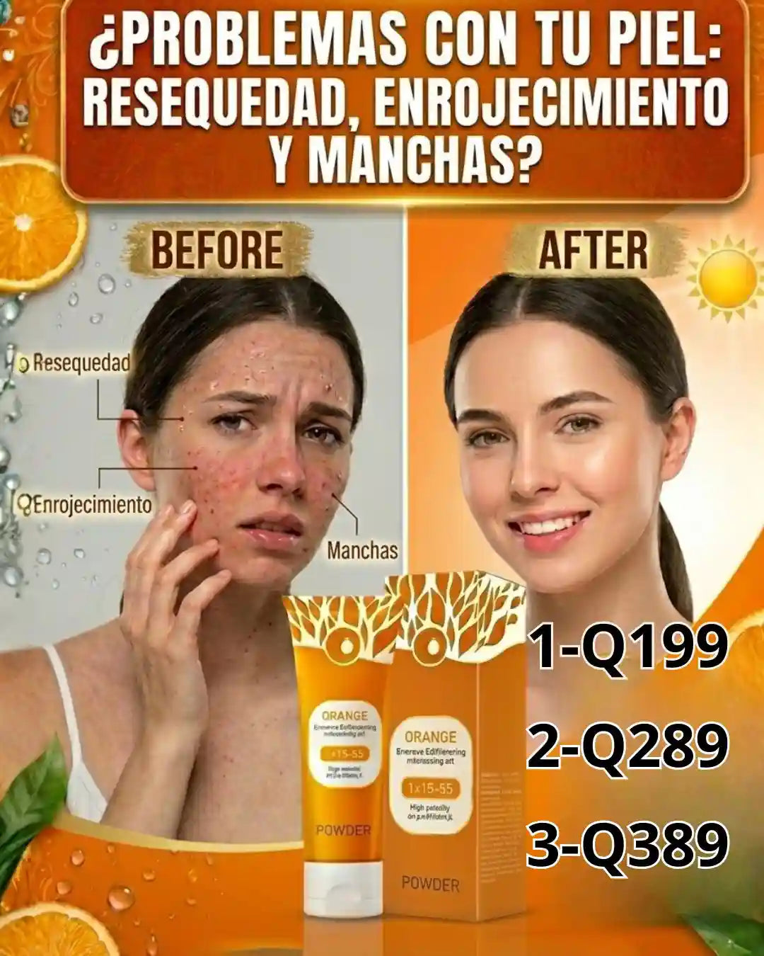Gel rediante- para piel sana