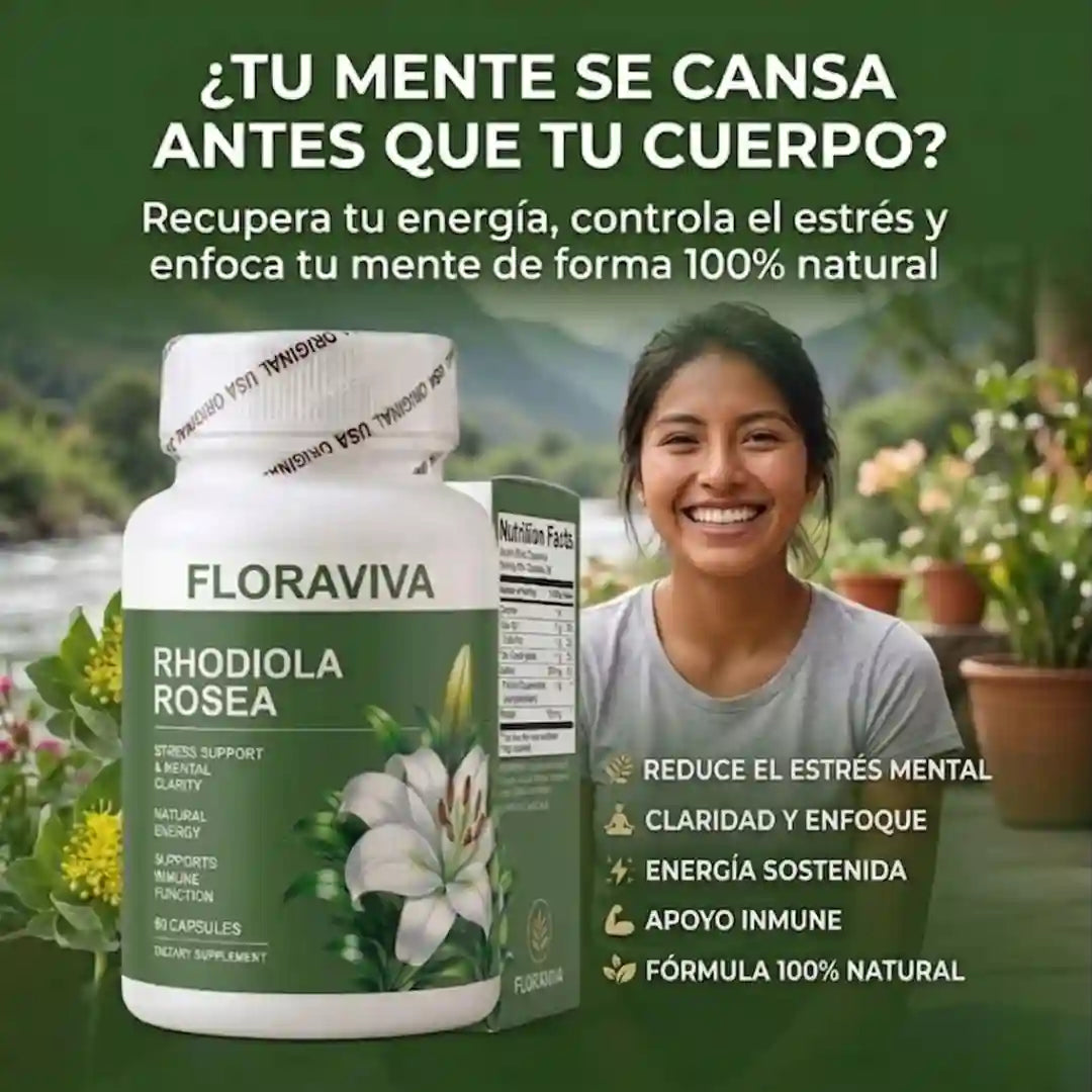 RHODIOLA-PARA TU ENERGIA DIARIO