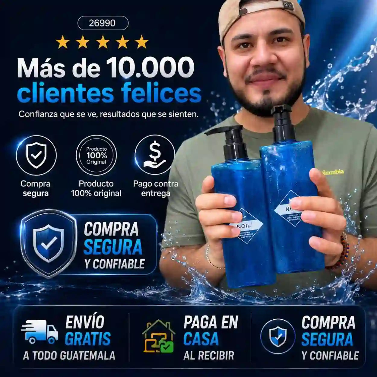 NOIL: 🔥Jabón perfumado c/ Feromonas y Acción Anti-Acné👨🏻💦