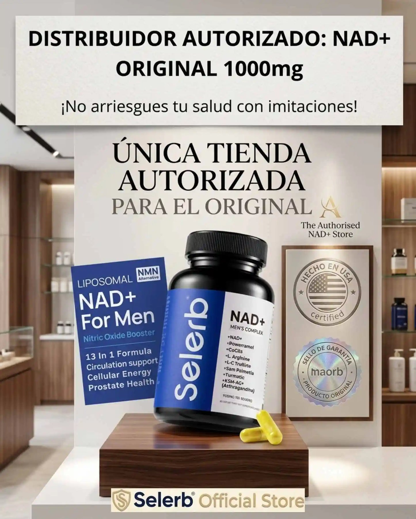 NAD+ ELITE MEN'S COMPLEX