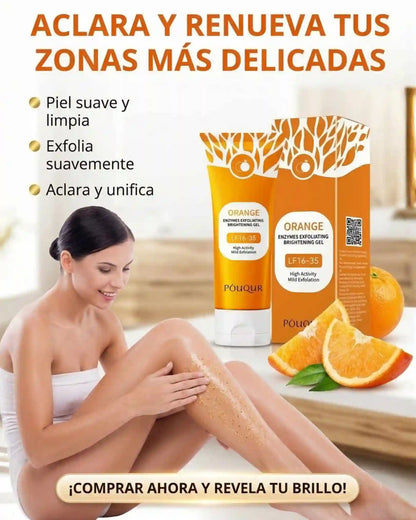 Gel Enzimático de Naranja Cuidado Íntimo