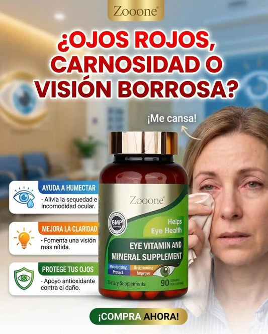 ZOOONE VITAMINAS DE LUTEÍNA PARA LA VISTA