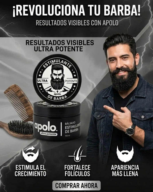APOLO ESTIMULANTE DE BARBA Y CUERO CABELLUDO