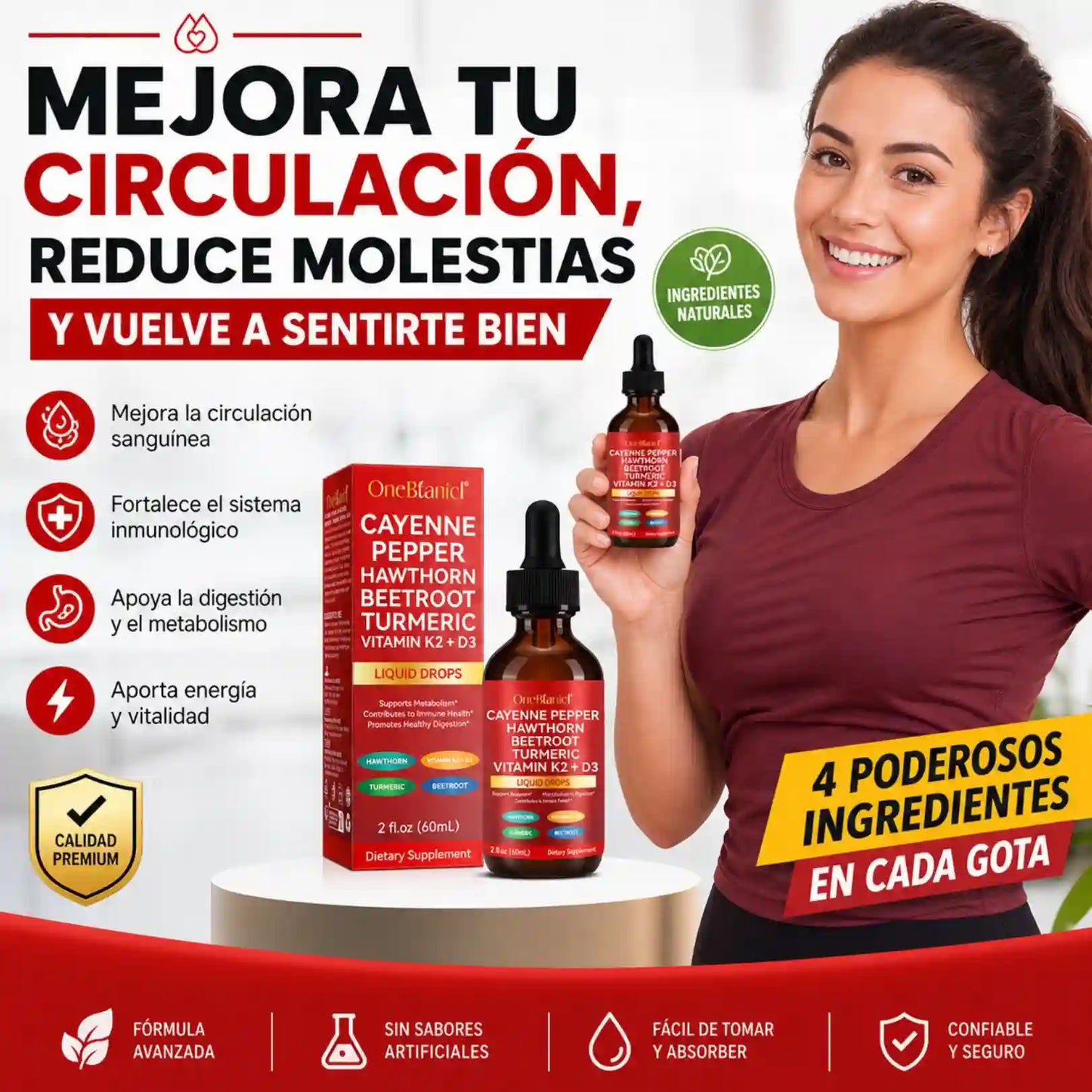 CAYENNE PEPPER (apoya la circulación y bienestar diario)