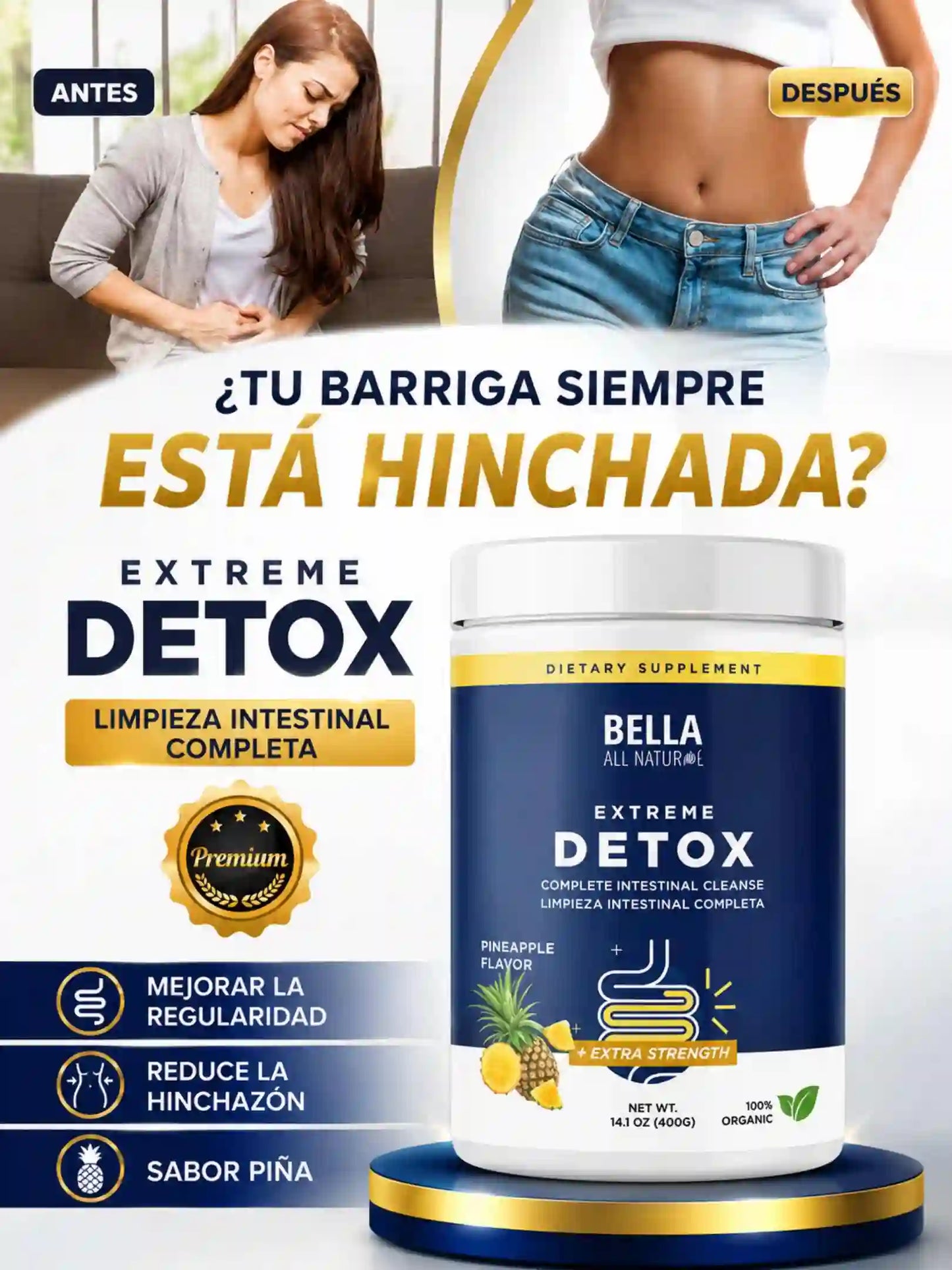 EXTREME DETOX LIMPIEZA INTESTINAL