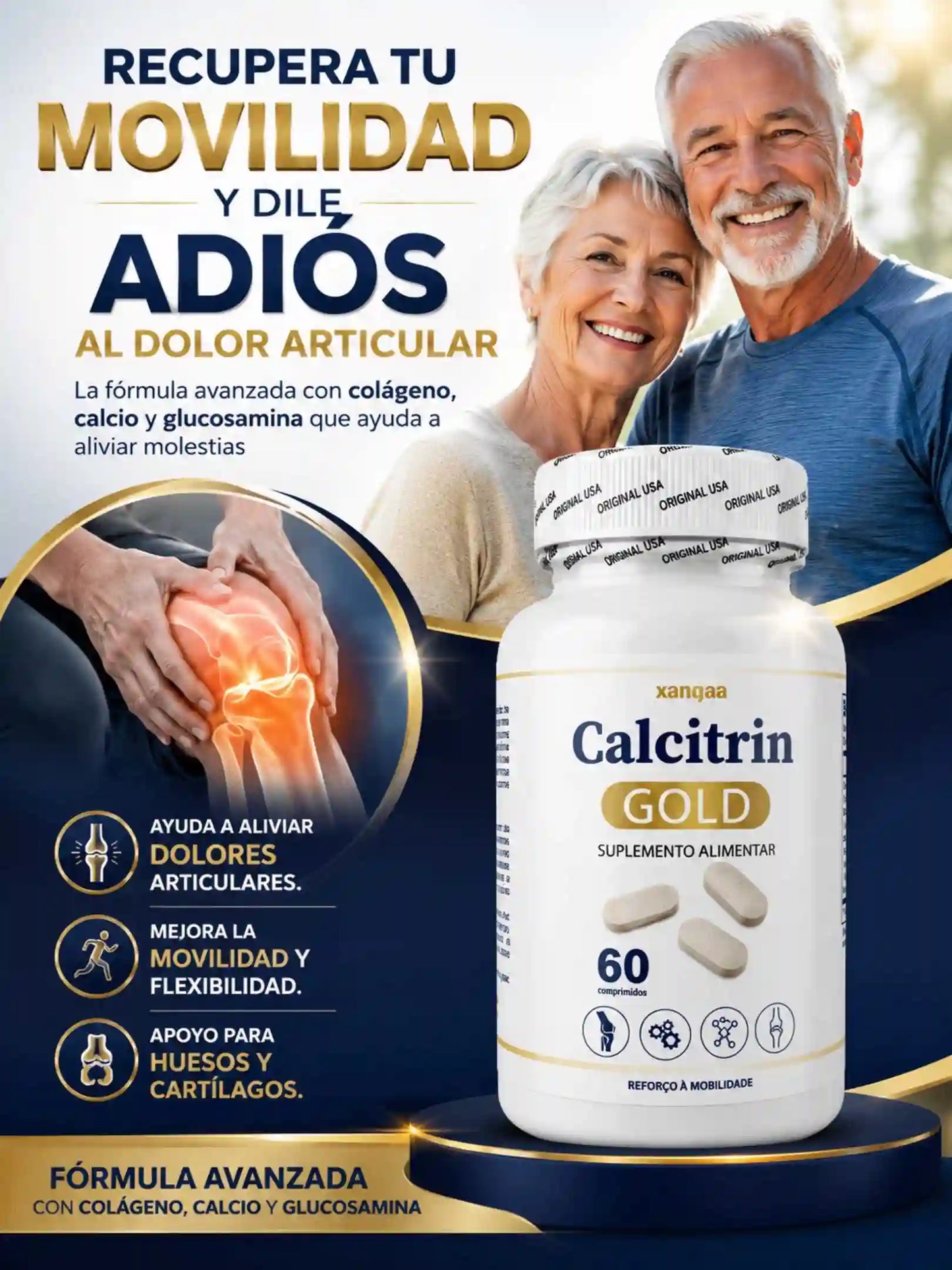 CALCITRIN GOLD SUPLEMENTO ARTICULAR Y ÓSEO