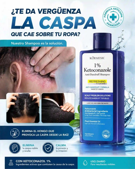 SHAMPOO KORMESIC KETOCONAZOLE 1% ANTICASPA