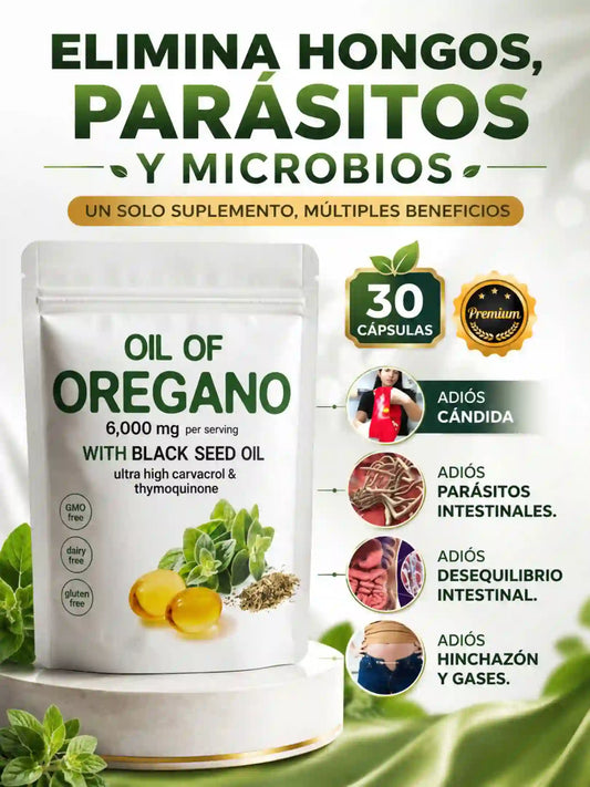CÁPSULAS DE ACEITE DE ORÉGANO