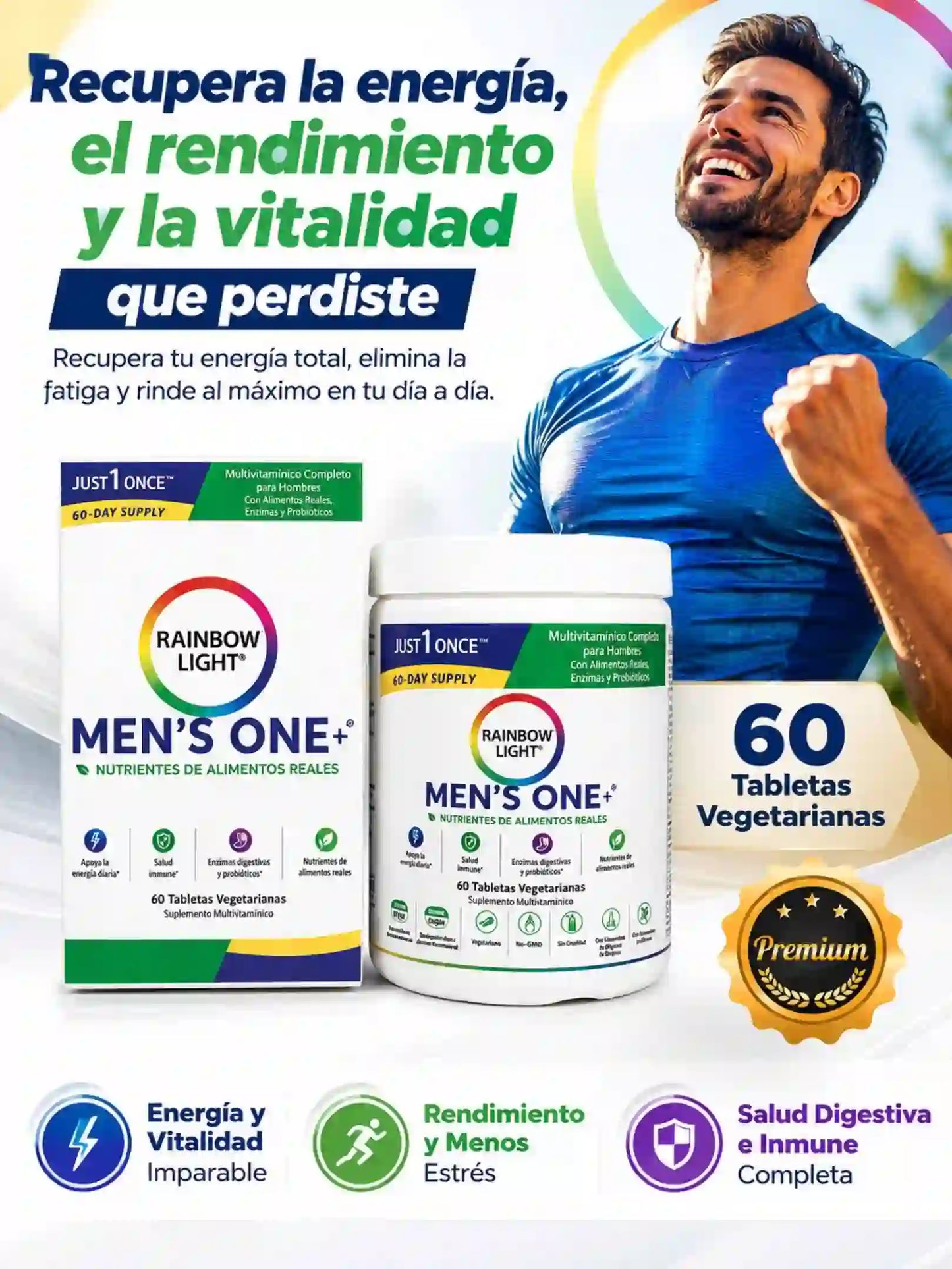 MULTIVITAMÍNICO COMPLETO PARA HOMBRES