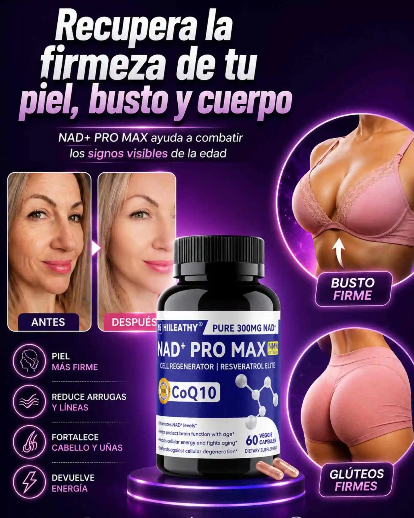 NAD+ PRO MAX REJUVENECEDOR CELULAR