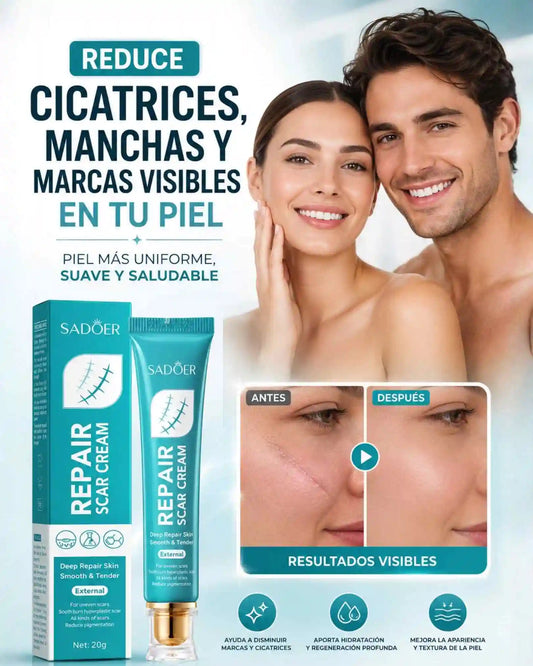 CREMA REPARADORA DE CICATRICES SADOER