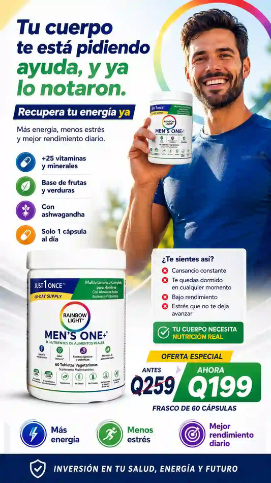 MULTIVITAMÍNICO COMPLETO PARA HOMBRES