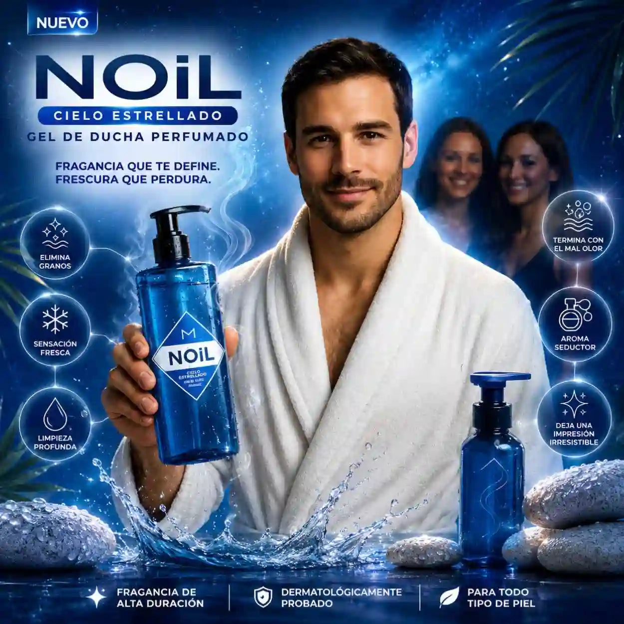 NOIL: 🔥Jabón perfumado c/ Feromonas y Acción Anti-Acné👨🏻💦
