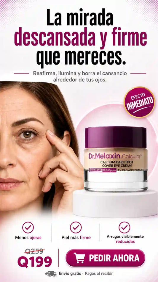 DR. MELAXIN CALCIUM: TRATAMIENTO ACLARADOR Y REAFIRMANTE