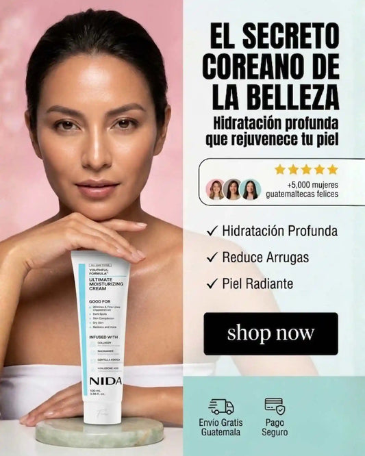 CREMA NIDA (rejuvenecedora e hidratante)