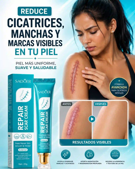 CREMA REPARADORA DE CICATRICES SADOER