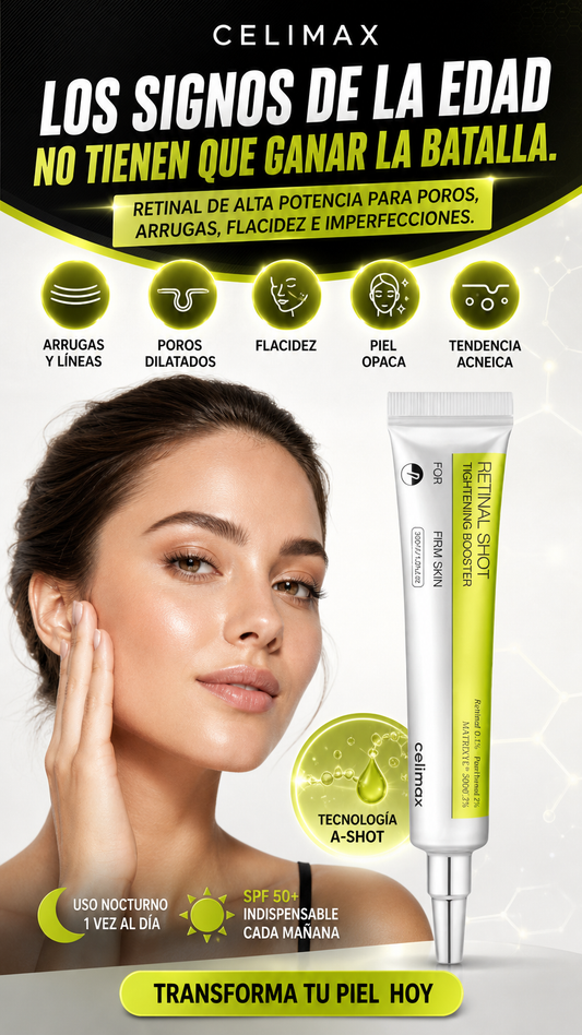 SERUM REAFIRMANTE DE POROS Y ARRUGAS CELIMAX