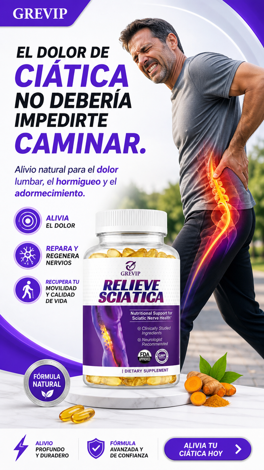 SUPLEMENTO PARA EL DOLOR DE CIÁTICA GREVIP