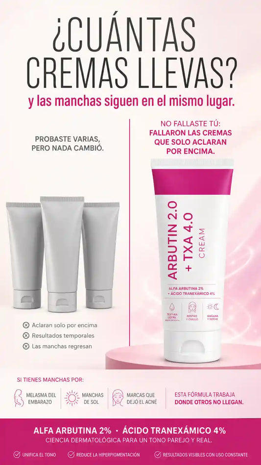 Crema Artubina + TXA - Piel Radiante