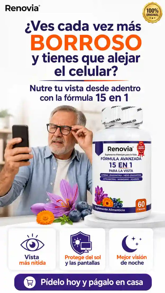 RENOVIA SUPLEMENTO PRÉMIUM PARA LA VISTA 15 EN 1