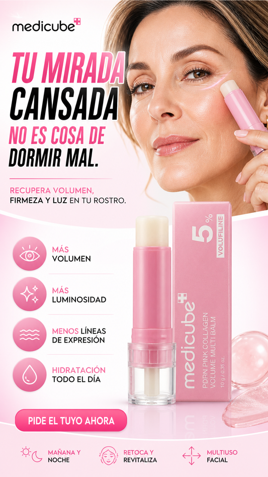 BÁLSAMO EN STICK DE COLÁGENO PDRN PINK