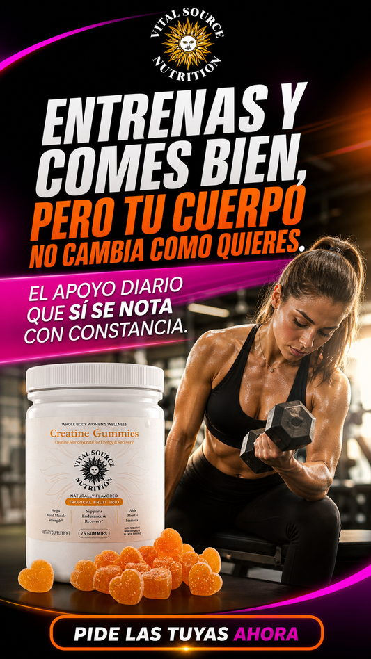GOMITAS DE CREATINA VITAL SOURCE NUTRITION