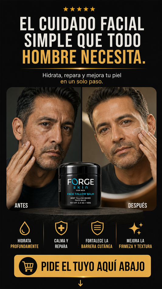 BÁLSAMO FACIAL DE SEBO DE RES FORGE SKIN