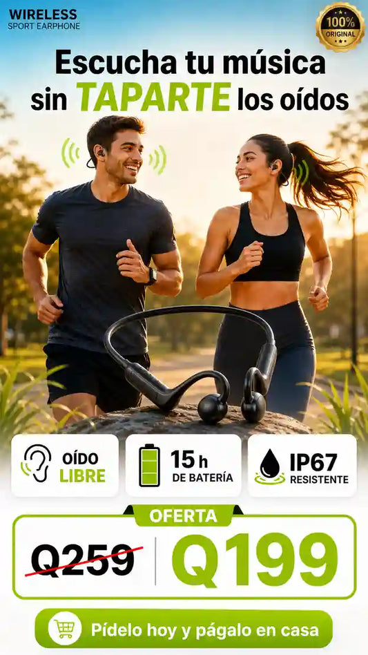 AUDÍFONOS INALÁMBRICOS DEPORTIVOS